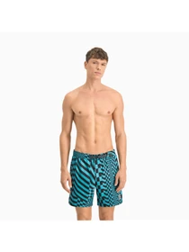 Одежда для пляжа PUMA Swim Men Psygeo Aop Mid модель 935059 Фото