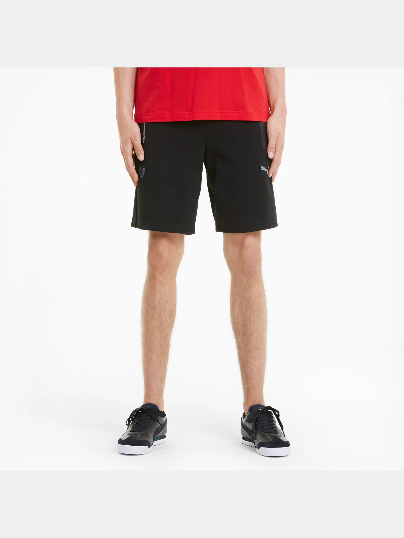Шорты PUMA Ferrari Style Sweat Shorts модель 599876 Шорты PUMA Ferrari Style Sweat Shorts модель 599876 Фото