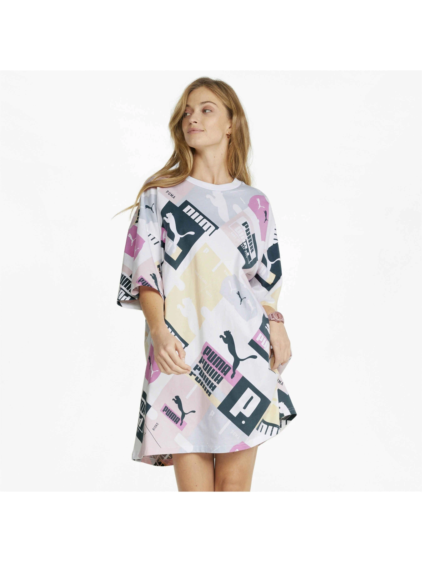 Платья PUMA Brand Love Tee Dress модель 534467 Фото