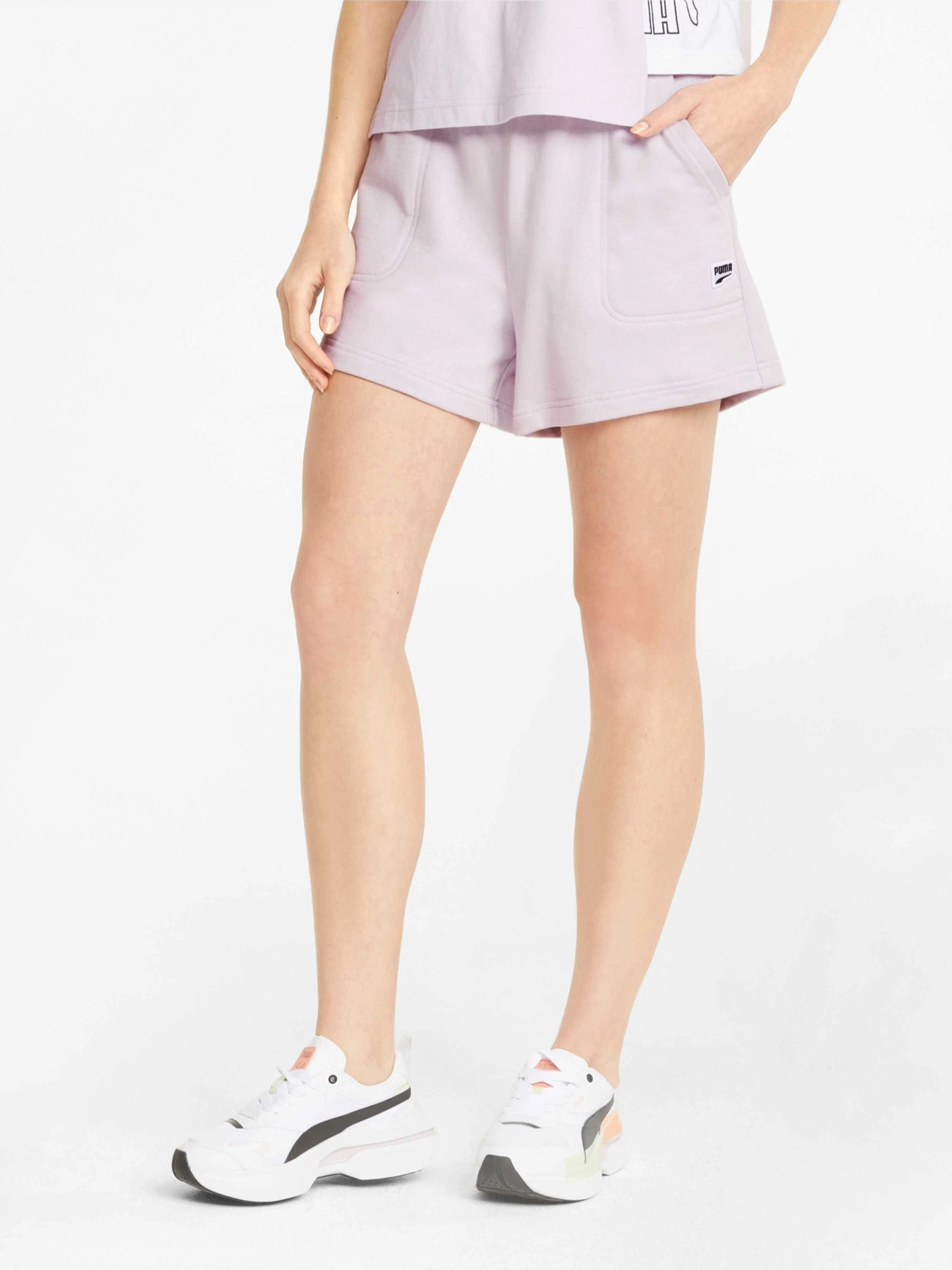Шорти PUMA Downtown High Waist Shorts модель 533587 Фото
