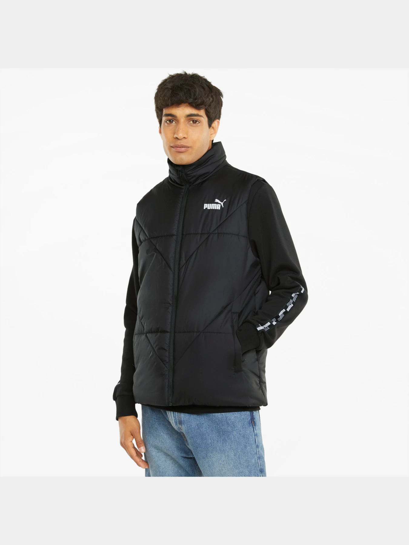 Куртки и дубленки PUMA Ess Padded Vest модель 587644 Куртки и дубленки PUMA Ess Padded Vest модель 587644 Фото