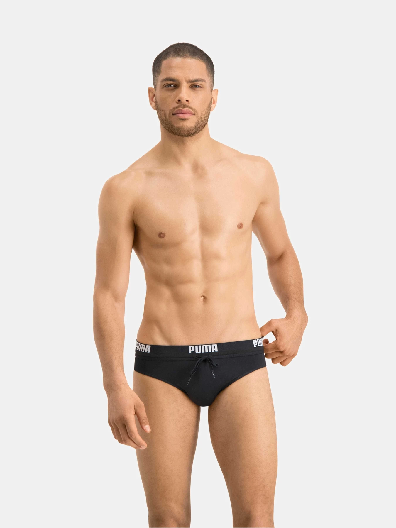 Одежда для пляжа PUMA Swim Men Logo Swim Brie модель 907655 Фото