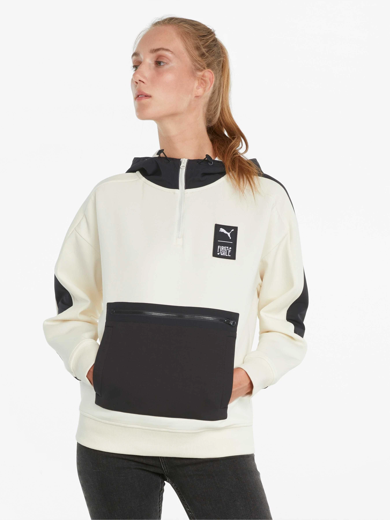 Худі та світшоти PUMA First Mile Hoodie Dk модель 532340 Фото