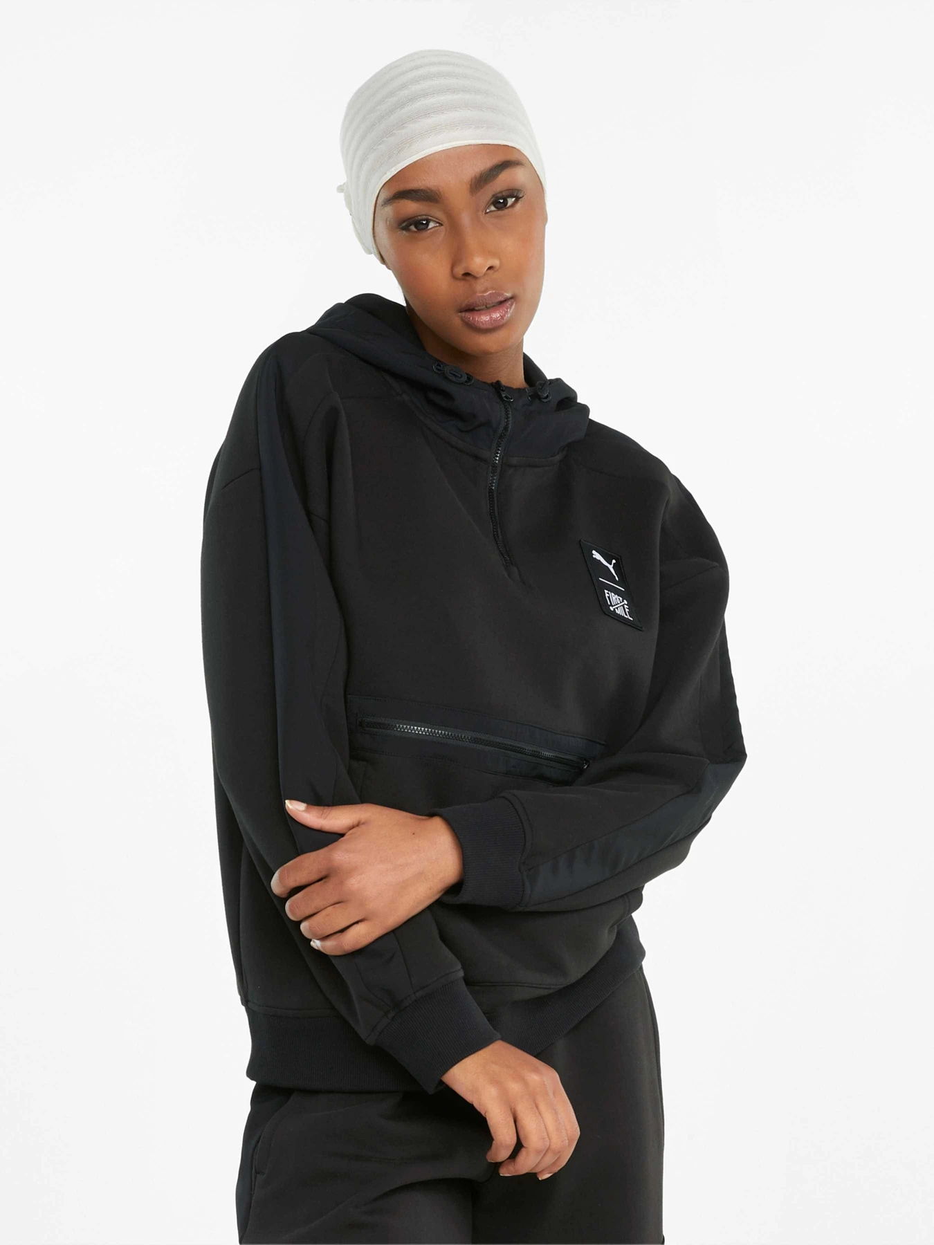 Худи и свитшоты PUMA First Mile Hoodie Dk модель 532340 Фото