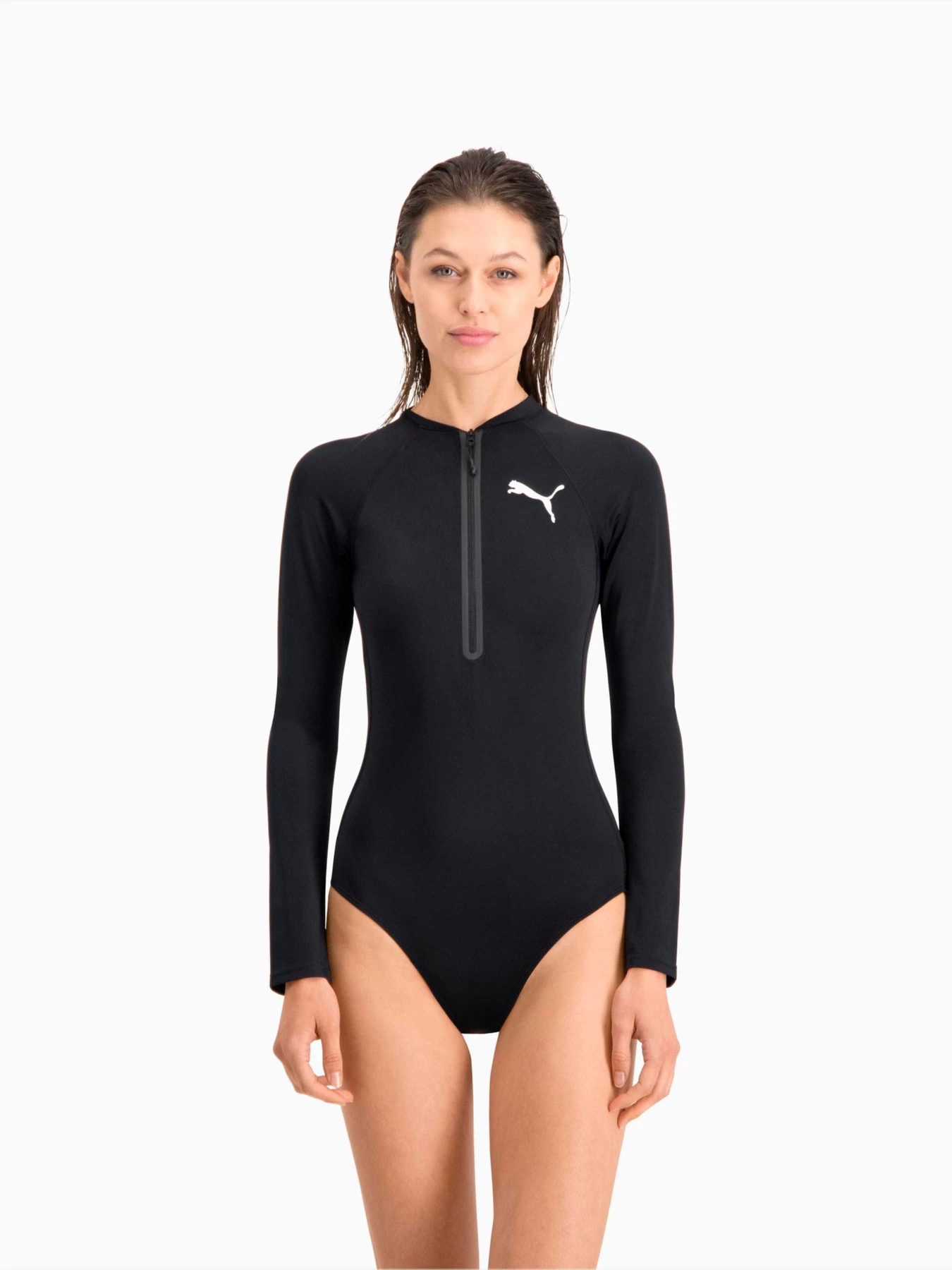 Одежда для пляжа PUMA Swim Women Long Sleeve модель 907684 Одежда для пляжа PUMA Swim Women Long Sleeve модель 907684 Фото