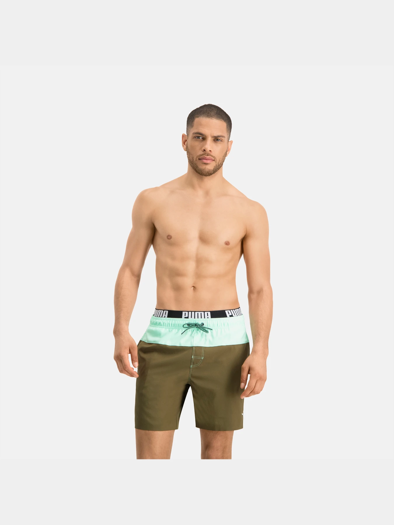 Одежда для пляжа PUMA Swim Men Logo Medium Le модель 907688 Фото