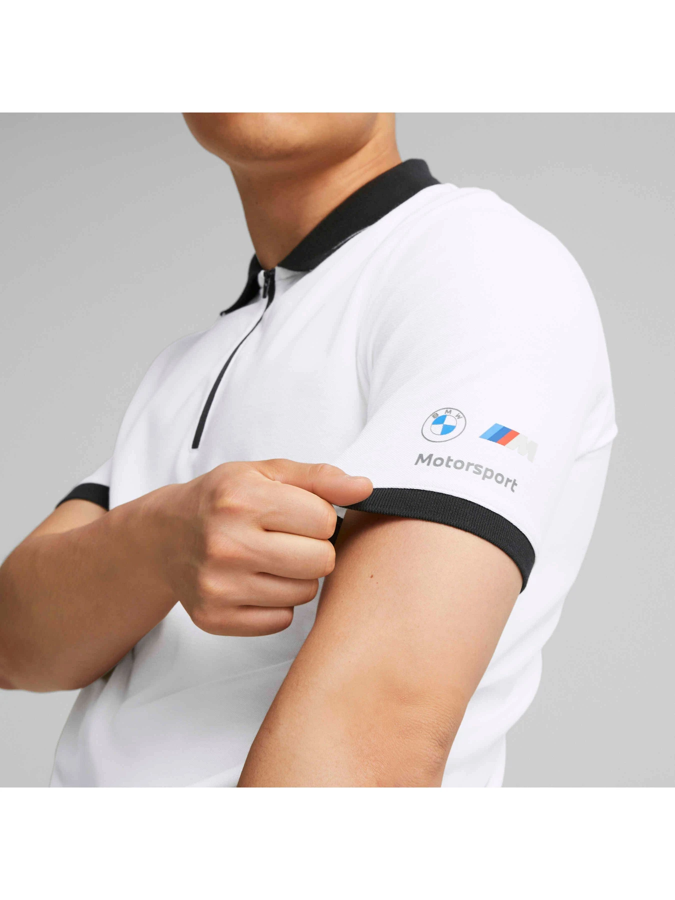 Футболки и поло PUMA Bmw Mms Zip Polo модель 535870 Футболки и поло PUMA Bmw Mms Zip Polo модель 535870 Фото