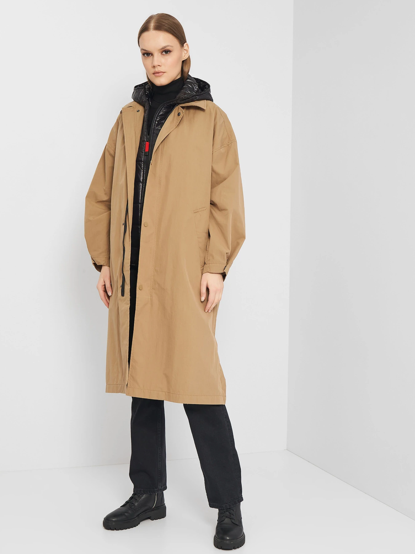 Пальто и плащи ZARA модель 65064 Фото