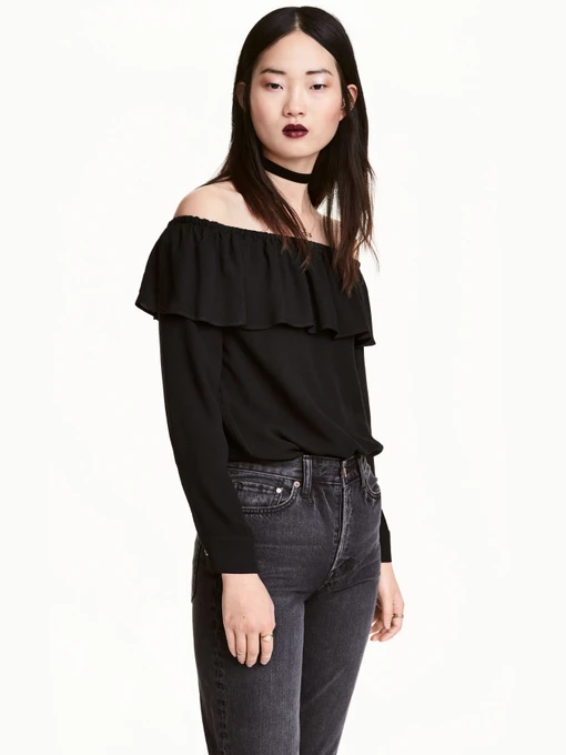 Рубашки H&M модель 10041542 Фото