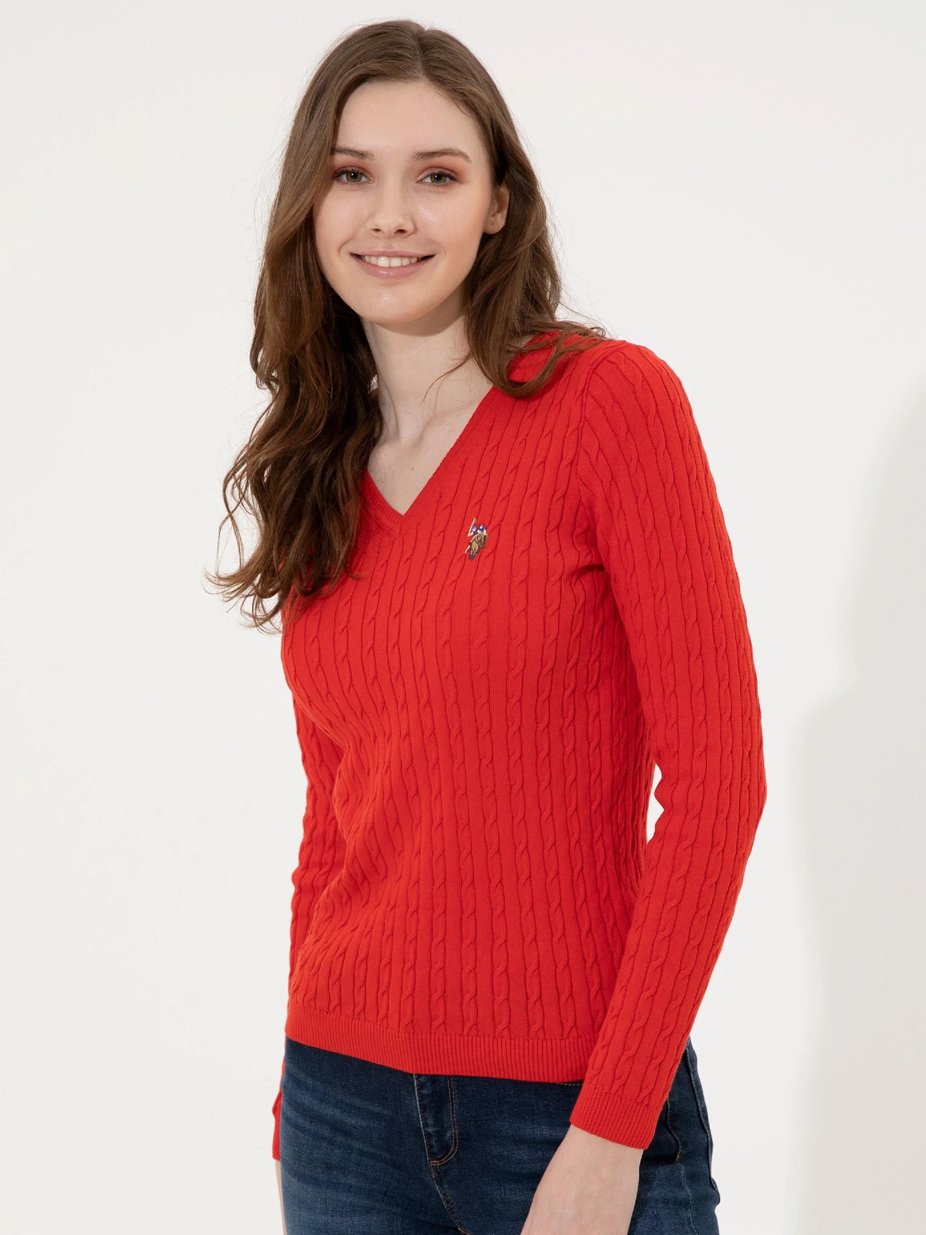 Свитры и кардиганы US Polo модель G082SZ0TK.000.1430184.VR030 Фото