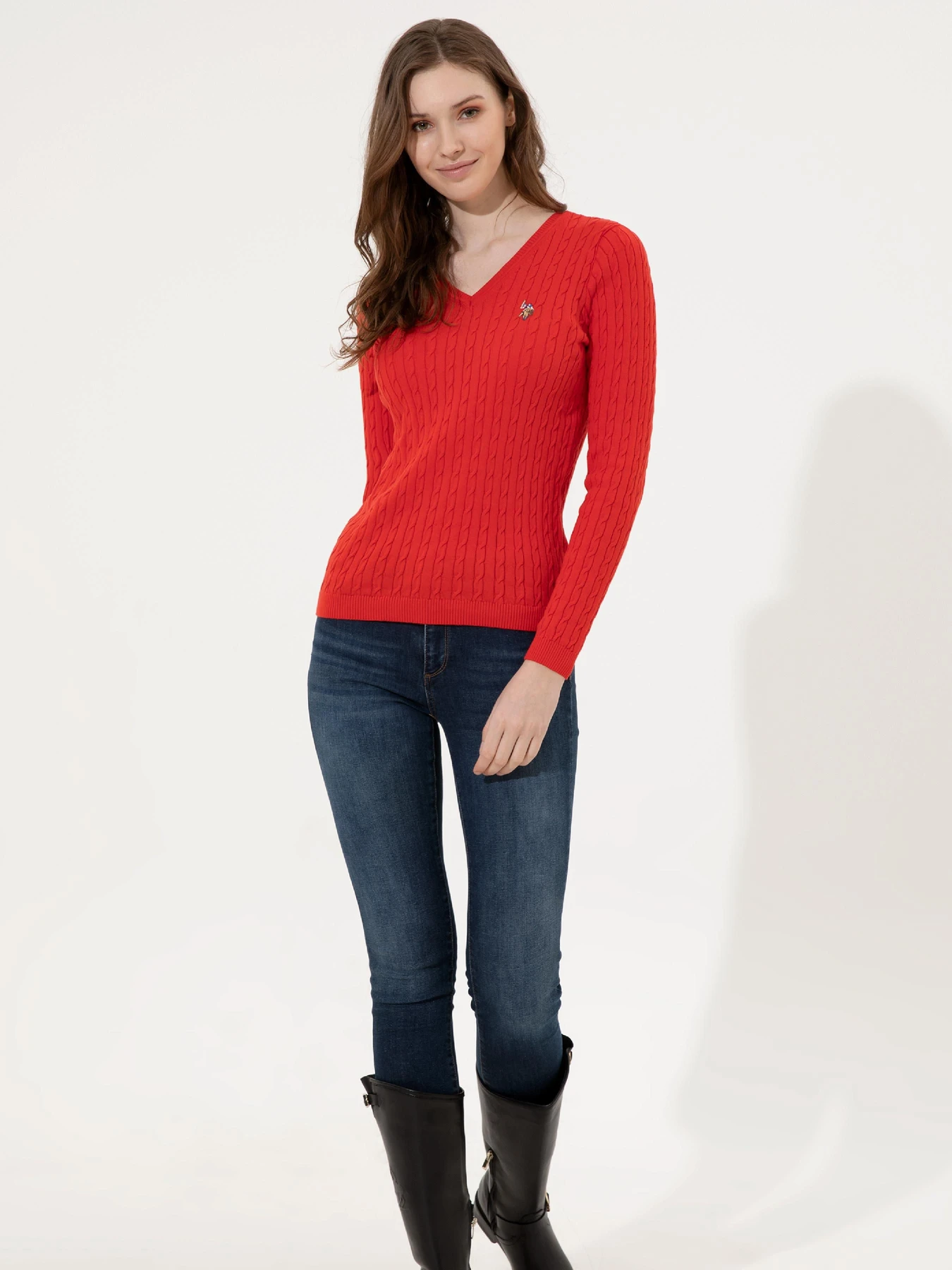 Свитры и кардиганы US Polo модель G082SZ0TK.000.1430184.VR030 Фото