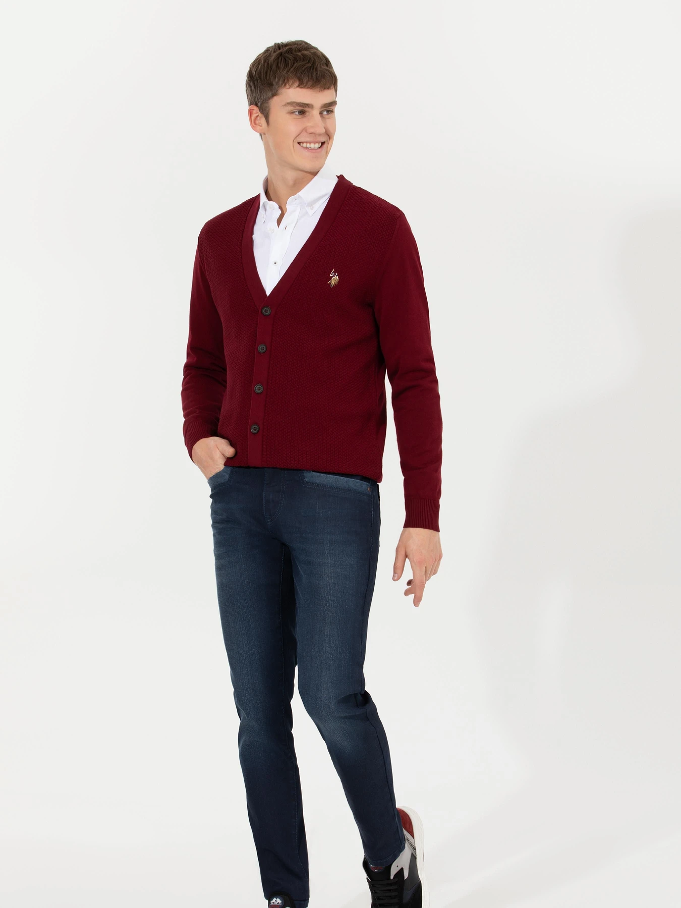 Свитры и кардиганы US Polo модель G081SZ0TH.000.1428933.VR014 Фото