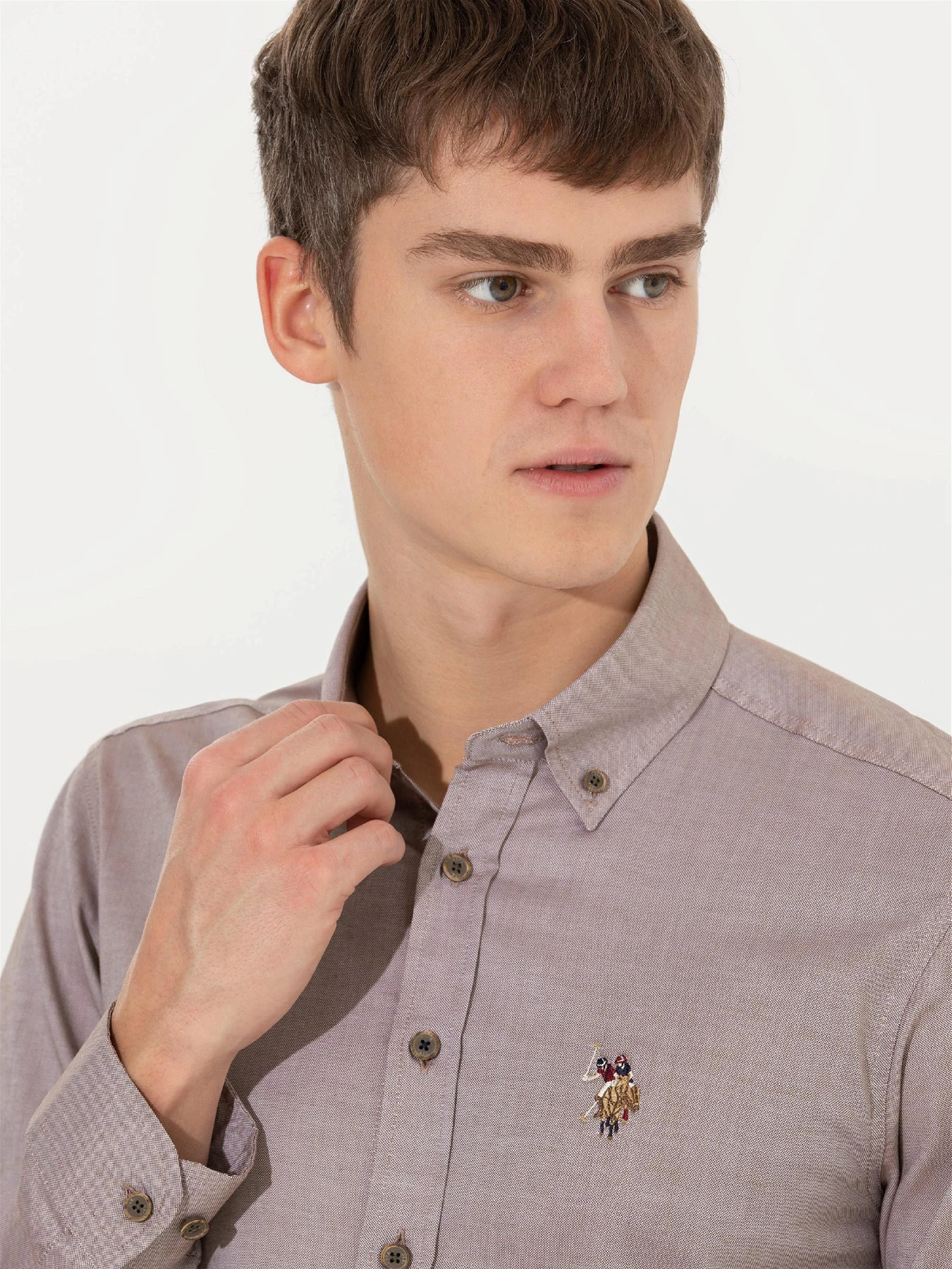 Рубашки US Polo модель G081SZ004.000.1450261.VR153 Фото