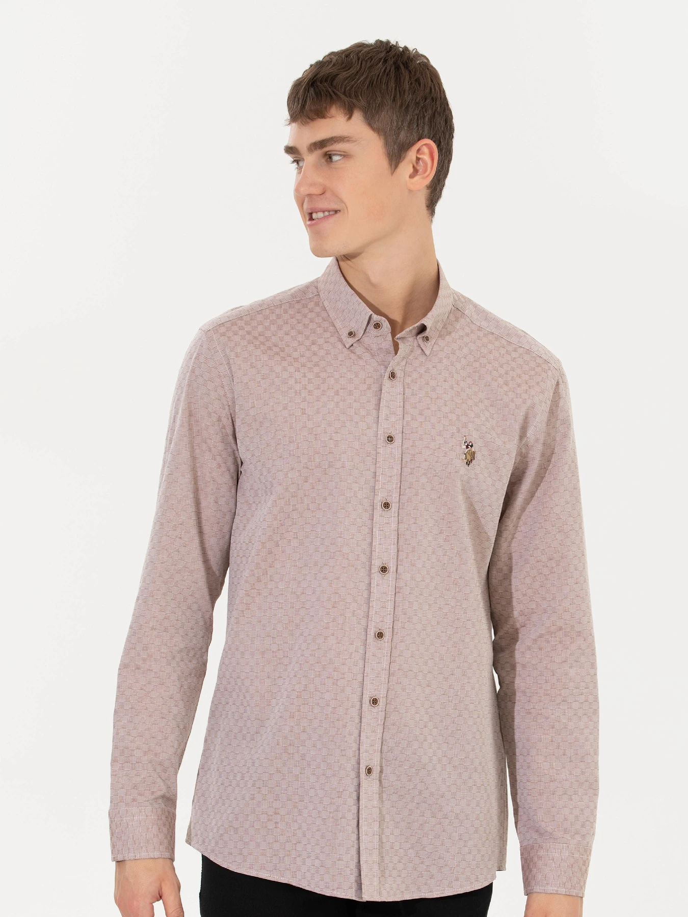 Рубашки US Polo модель G081SZ004.000.1461606.VR015 Фото