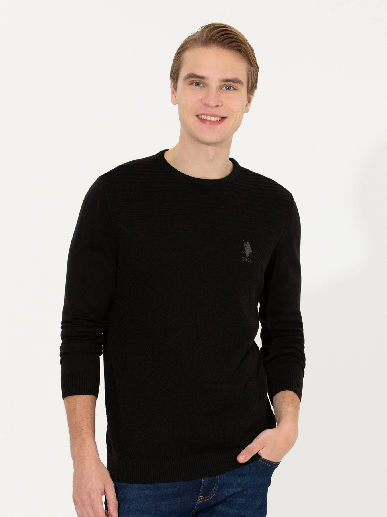 Свитры и кардиганы US Polo модель G081GL0TK.000.1429112.VR046 Свитры и кардиганы US Polo модель G081GL0TK.000.1429112.VR046 Фото