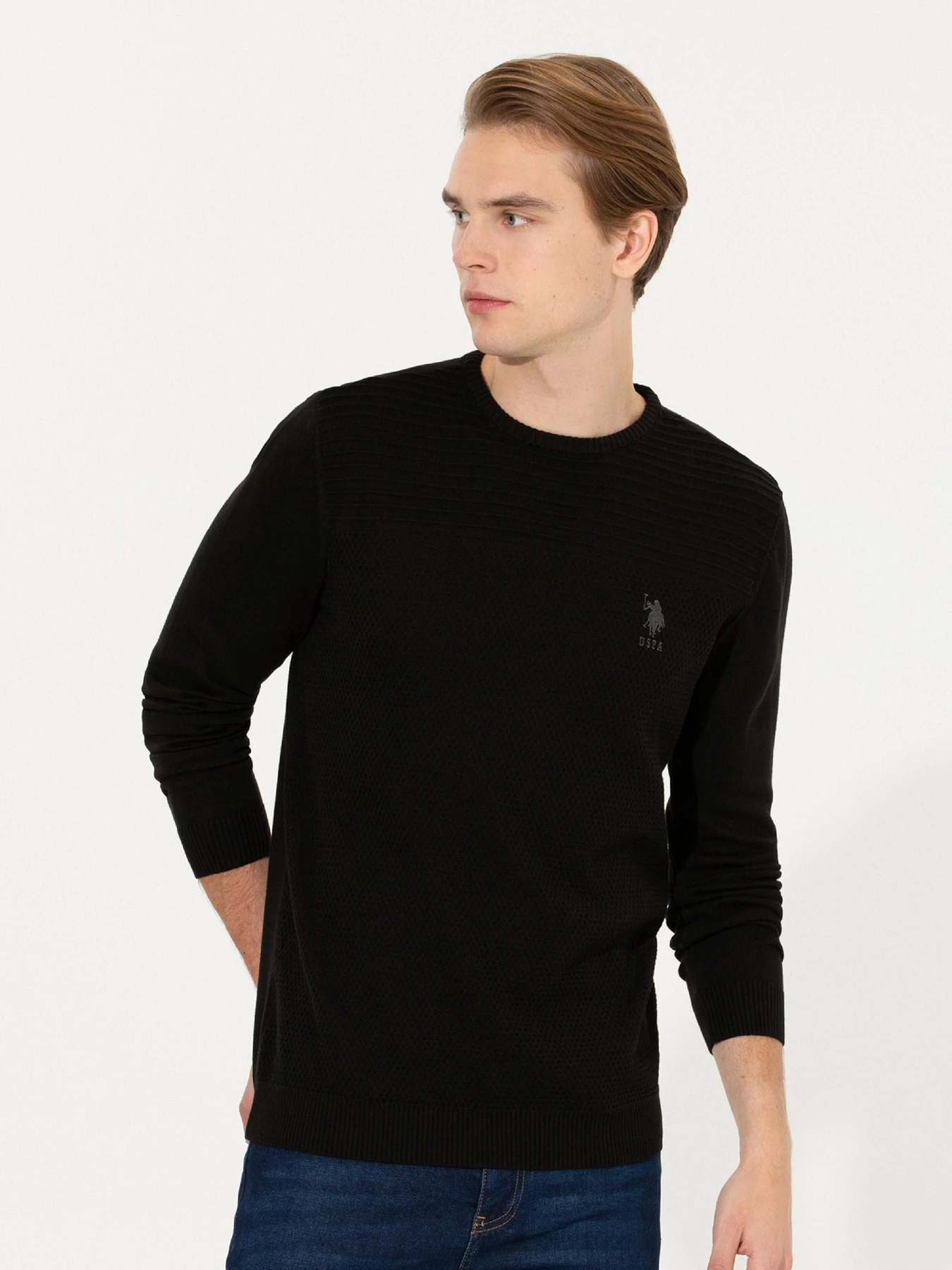 Свитры и кардиганы US Polo модель G081GL0TK.000.1429112.VR046 Свитры и кардиганы US Polo модель G081GL0TK.000.1429112.VR046 Фото