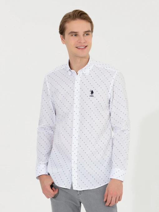 Рубашки US Polo модель G081GL004.000.1450152.VR013 Фото