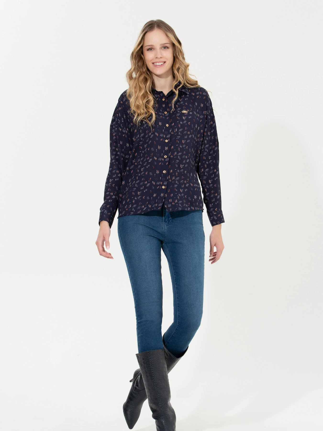 Рубашки US Polo модель G082SZ004.000.1460878.VR033 Фото