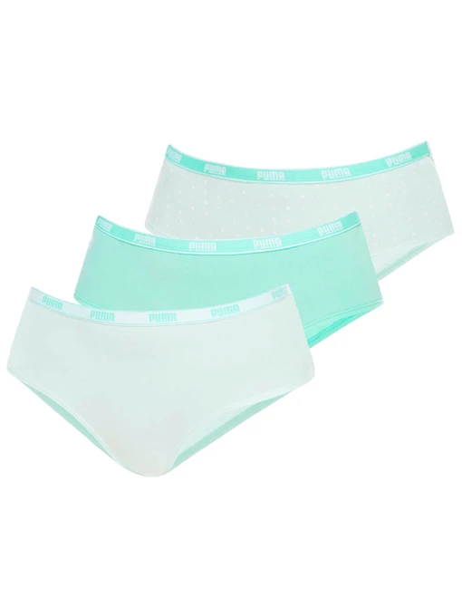 Нижнее белье PUMA Women Aop Hipster 3p модель 907936 Фото