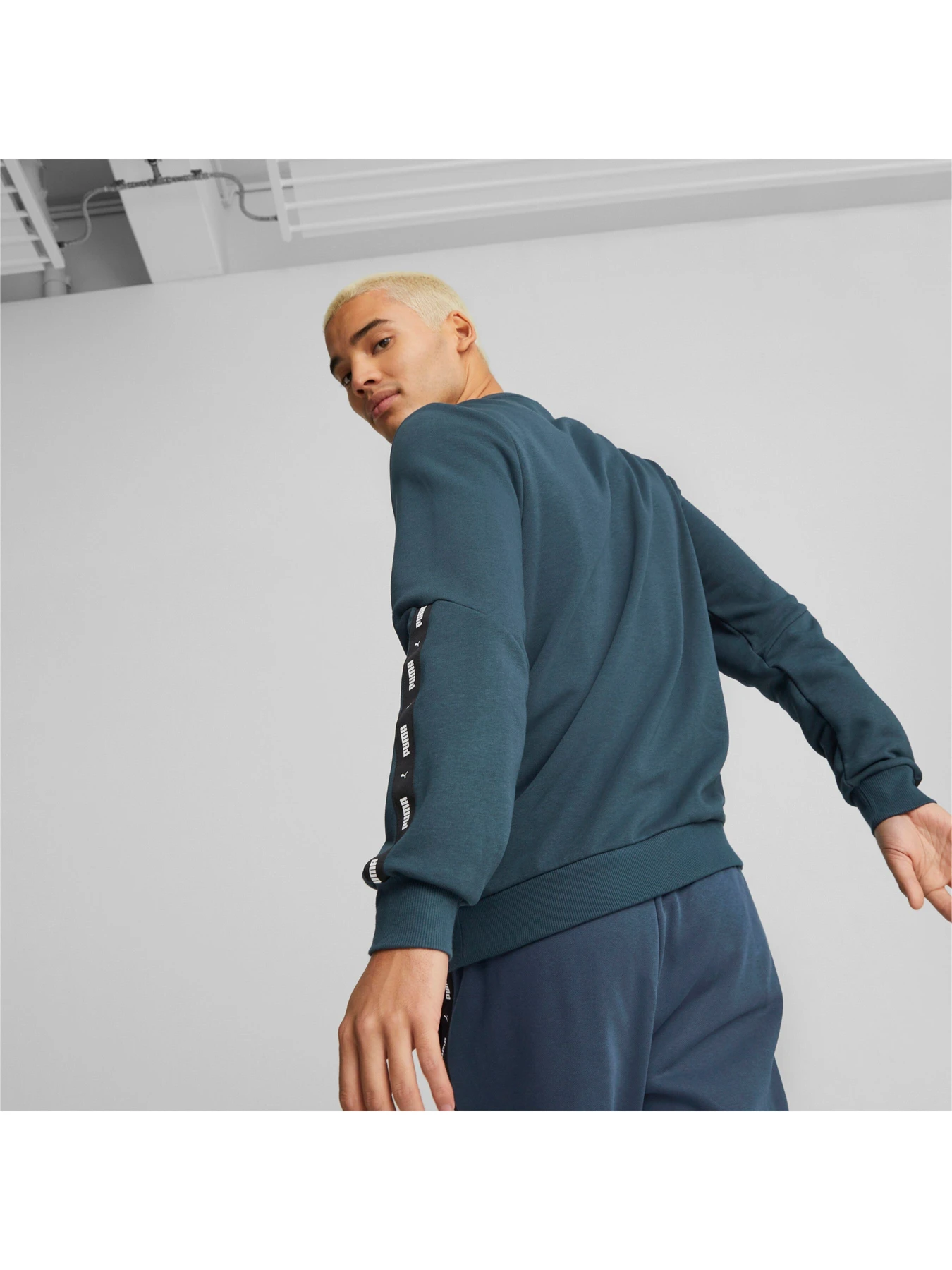 Худі та світшоти PUMA ESS+ Tape Crew модель 847384 Худі та світшоти PUMA ESS+ Tape Crew модель 847384 Фото