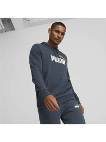 Худі та світшоти PUMA Ess+ 2 Col Big Logo Hoodie модель 586765 Фото