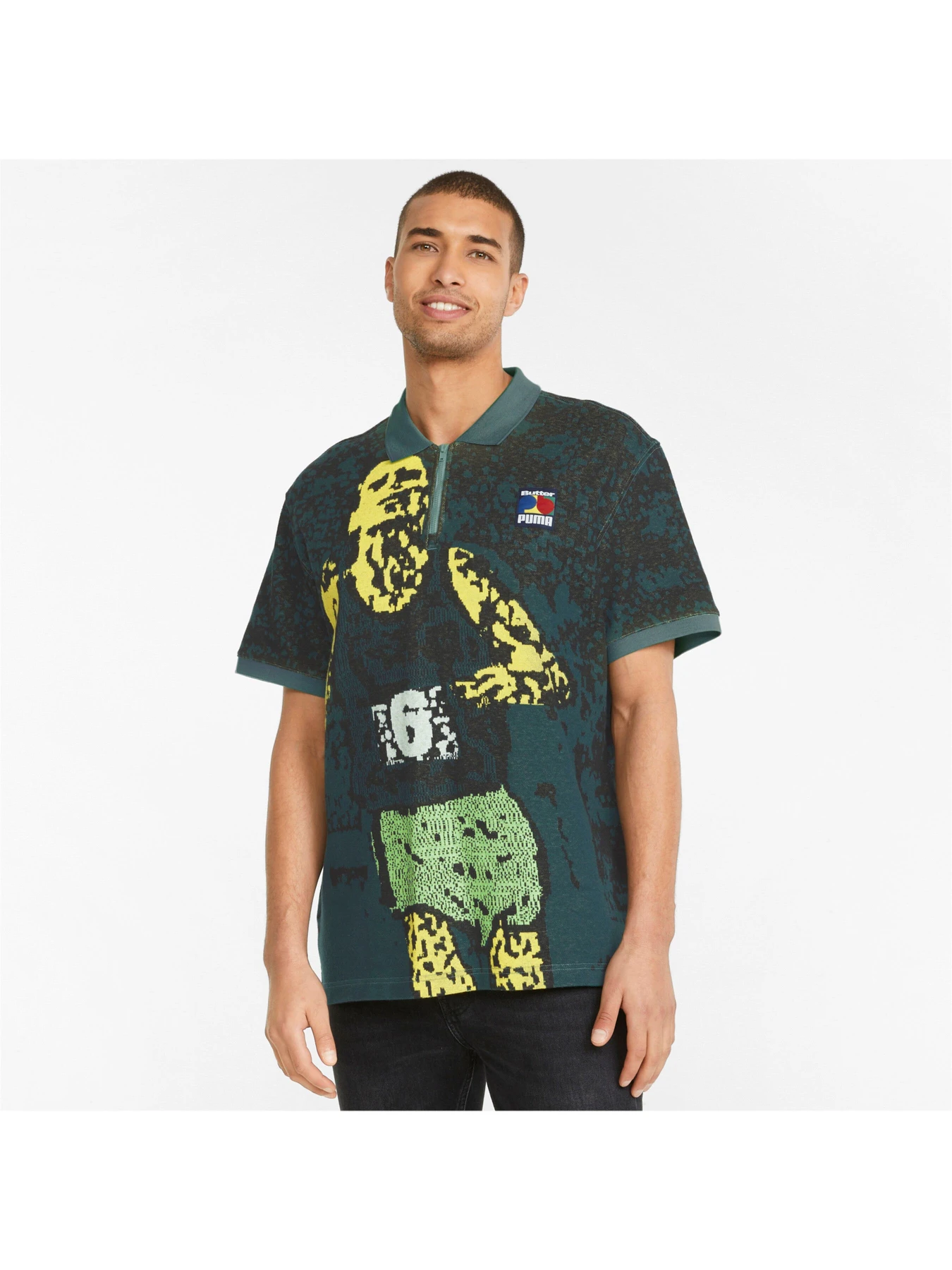 Футболки і поло PUMA x Bg Polo модель 534059 Футболки і поло PUMA x Bg Polo модель 534059 Фото