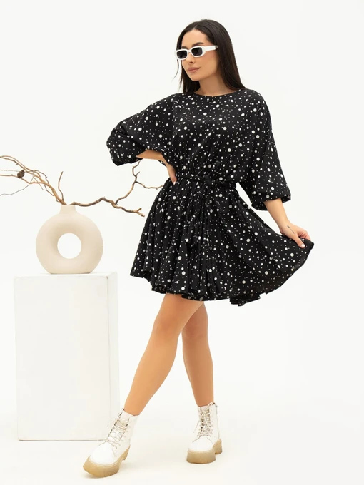 Платья ISSA Plus модель 13682_black Фото