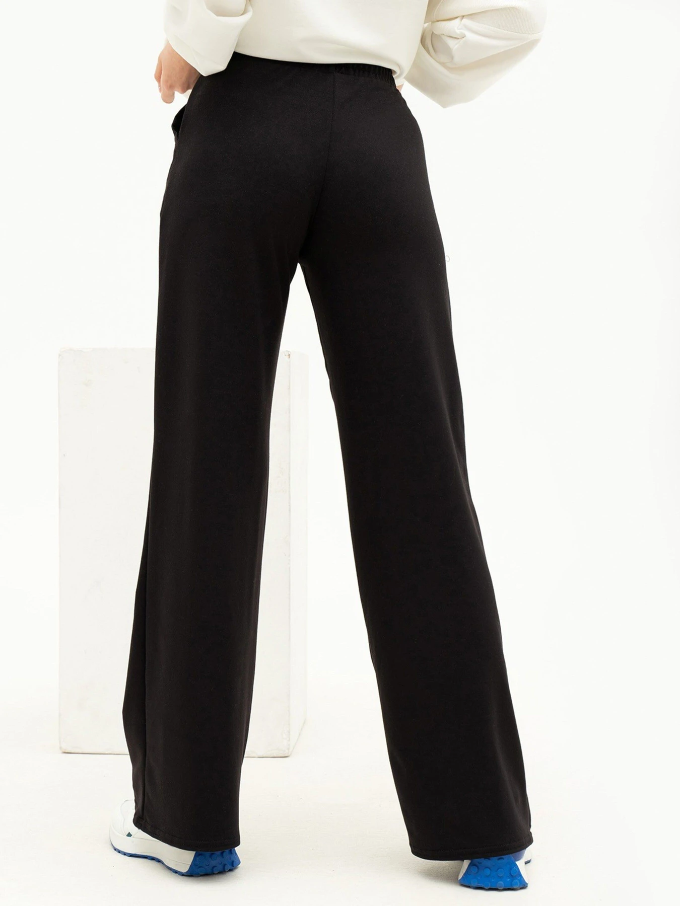 Брюки ISSA Plus модель 13684_black Брюки ISSA Plus модель 13684_black Фото