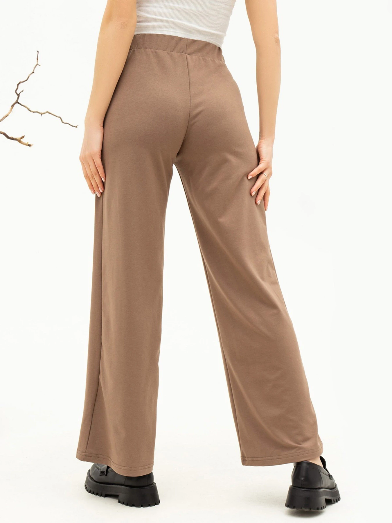 Брюки ISSA Plus модель 13686_beige Брюки ISSA Plus модель 13686_beige Фото