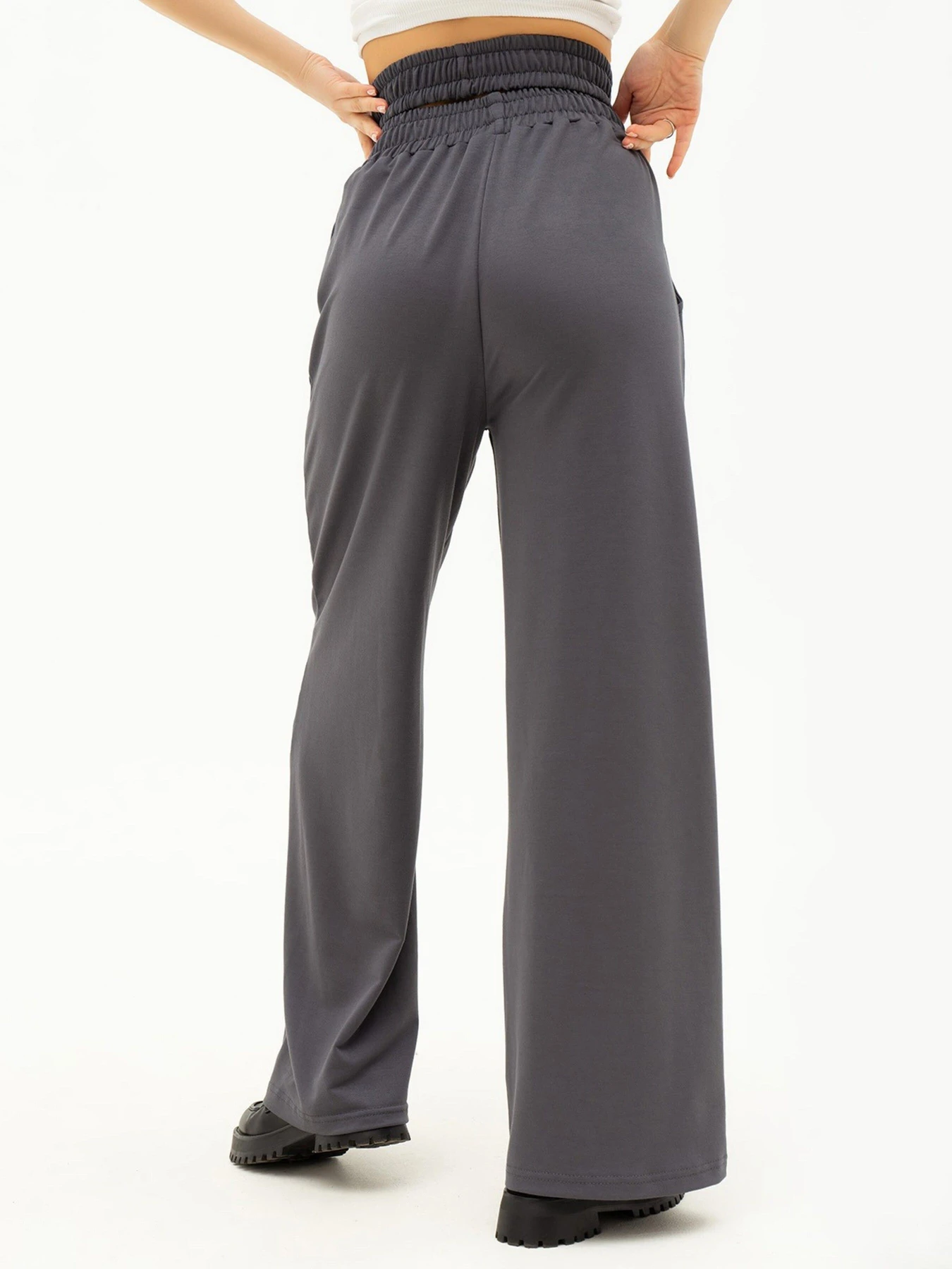 Брюки ISSA Plus модель 13689_grey Брюки ISSA Plus модель 13689_grey Фото