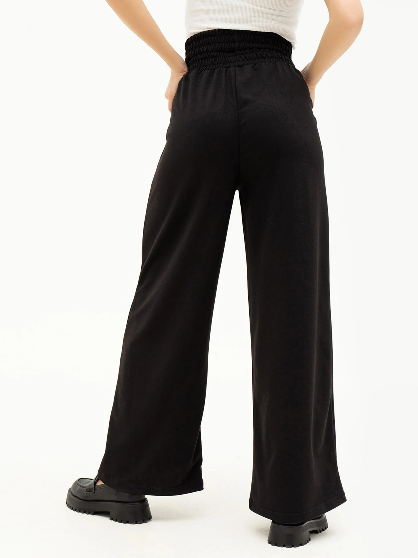 Брюки ISSA Plus модель 13689_black Брюки ISSA Plus модель 13689_black Фото