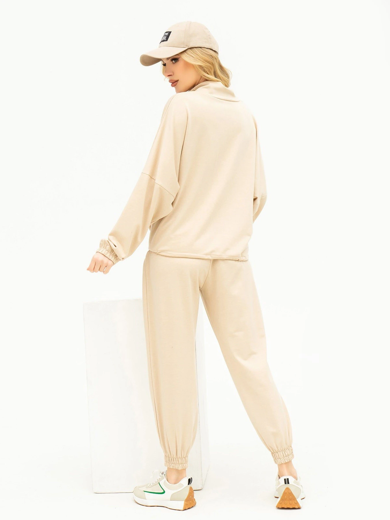 Костюмы ISSA Plus модель 13690_beige Фото