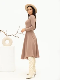Сукні ISSA Plus модель 13692_beige Фото