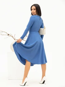 Сукні ISSA Plus модель 13692_darkblue Фото