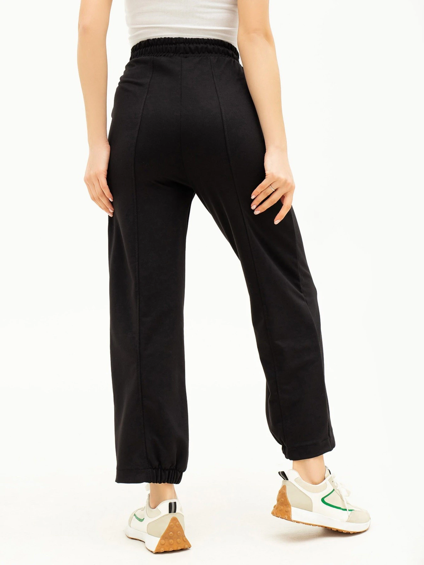 Брюки ISSA Plus модель 13693_black Брюки ISSA Plus модель 13693_black Фото