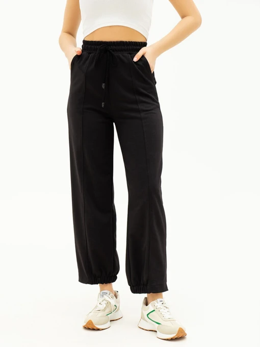 Брюки ISSA Plus модель 13693_black Фото