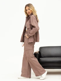 Костюмы ISSA Plus модель 13695_beige Фото