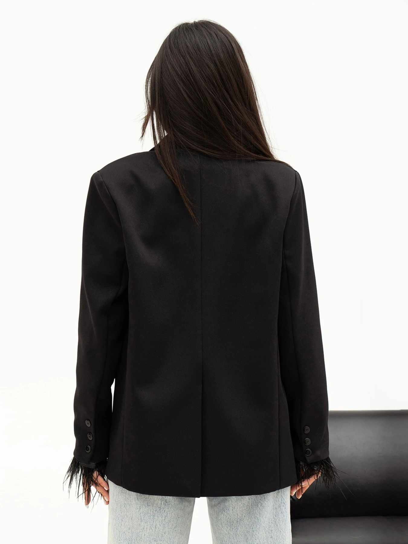 Пиджаки ISSA Plus модель 13699_black Пиджаки ISSA Plus модель 13699_black Фото