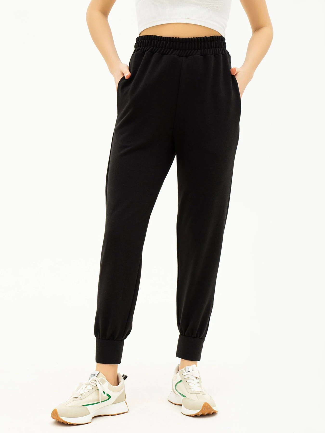 Штани ISSA Plus модель 13700_black Фото