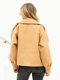 Куртки и дубленки ISSA Plus модель 13706_beige Фото