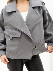 Куртки и дубленки ISSA Plus модель 13706_grey Фото