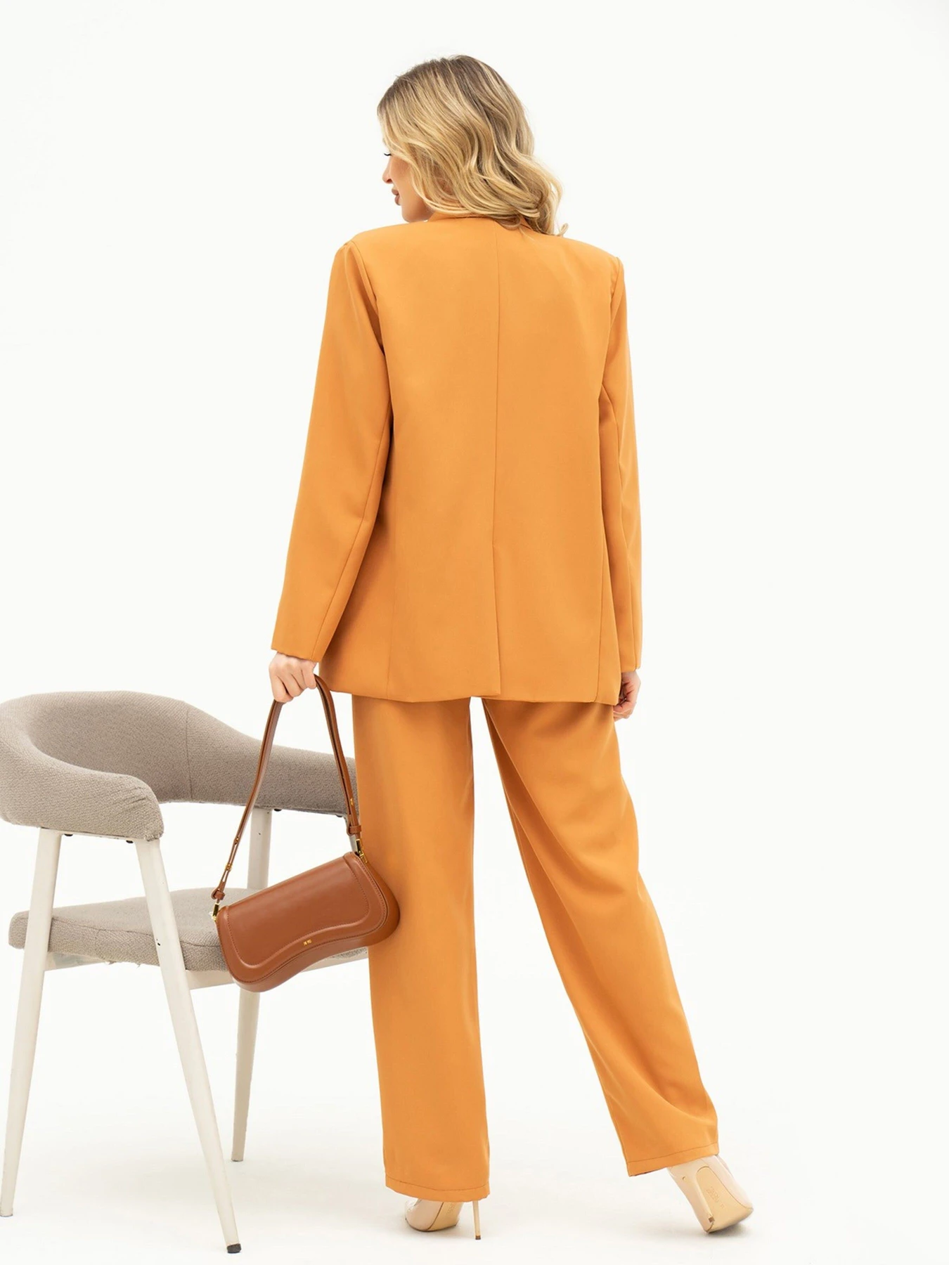 Костюмы ISSA Plus модель 13709_terracotta Фото