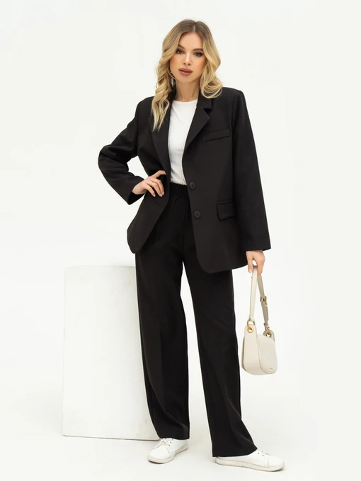 Костюмы ISSA Plus модель 13709_black Фото
