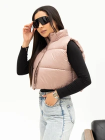 Куртки и дубленки ISSA Plus модель SA-441_beige Фото