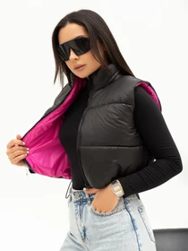 Куртки и дубленки ISSA Plus модель SA-441_blackpink Фото