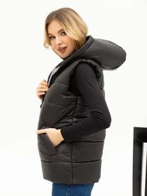 Куртки та дублянки ISSA Plus модель SA-442_black Фото