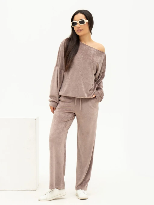 Костюмы ISSA Plus модель SA-448_beige Фото