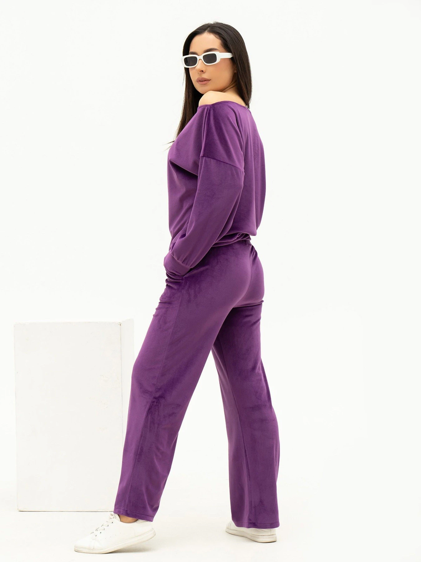 Костюмы ISSA Plus модель SA-448_purple Костюмы ISSA Plus модель SA-448_purple Фото