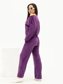 Костюмы ISSA Plus модель SA-448_purple Фото