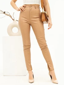 Брюки ISSA Plus модель SA-451_brown Фото